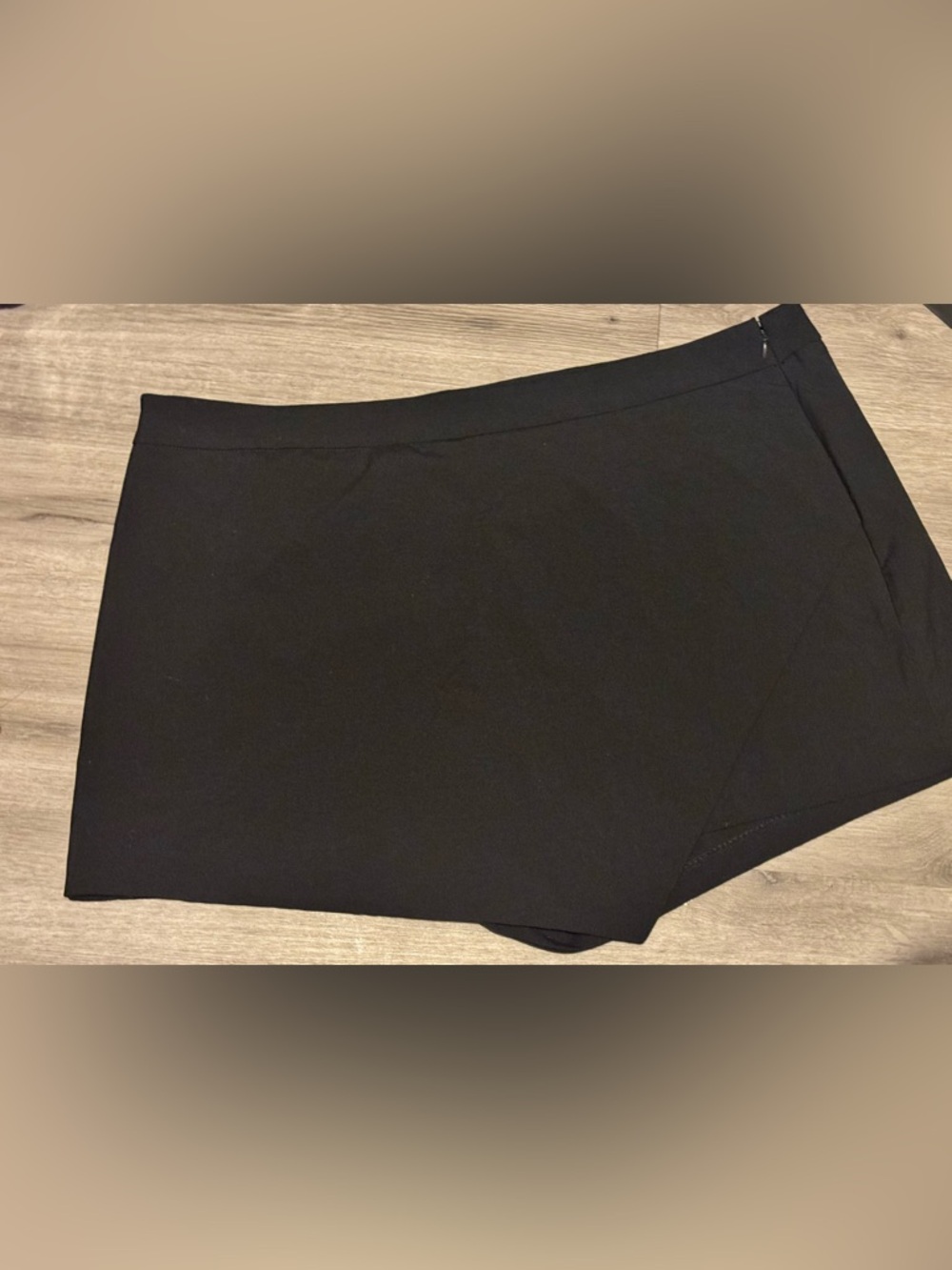 Women’s Black Skort - Classic A-Line Style